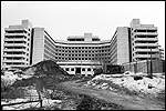 Unfinished abandoned hospital (demolished)